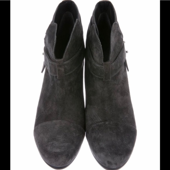 🩶 Rag & Bone 🩶 GRAPHITE 🩶 Booties 😍 w/VIBRAM Soles! - Picture 2 of 9